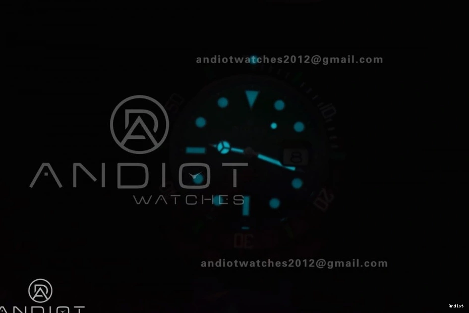 1:1 470 DIW Edition Black Orange Dial VS Upgraded VSF on DLC Best DLC Submariner Bracelet 0816